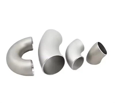 ASME B16.9 MSS-SP-43 304 316 Edelstahl 1,5D, großer Radius, 45-Grad-90-Grad-Winkel